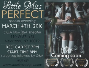 Little Miss Perfect Invite